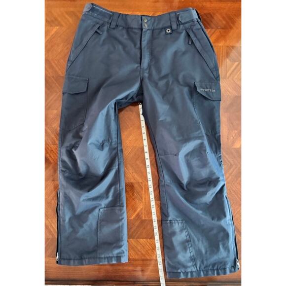 Arctix Men’s Waterproof Insulated Snow Ski Pants Navy Size Large Short - Picture 8 of 16